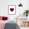 Stupell Industries Heart of Roses Bouquet Floating Frame, design by Christine Simpson Art